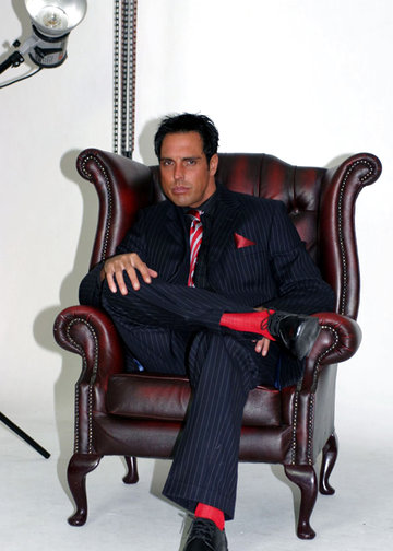 Nothing turns Marcello on more than getting photographed in his sexy suits