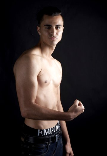 Macc posing first glamour shoot