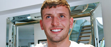 Young Straight Footballer Jude Moore